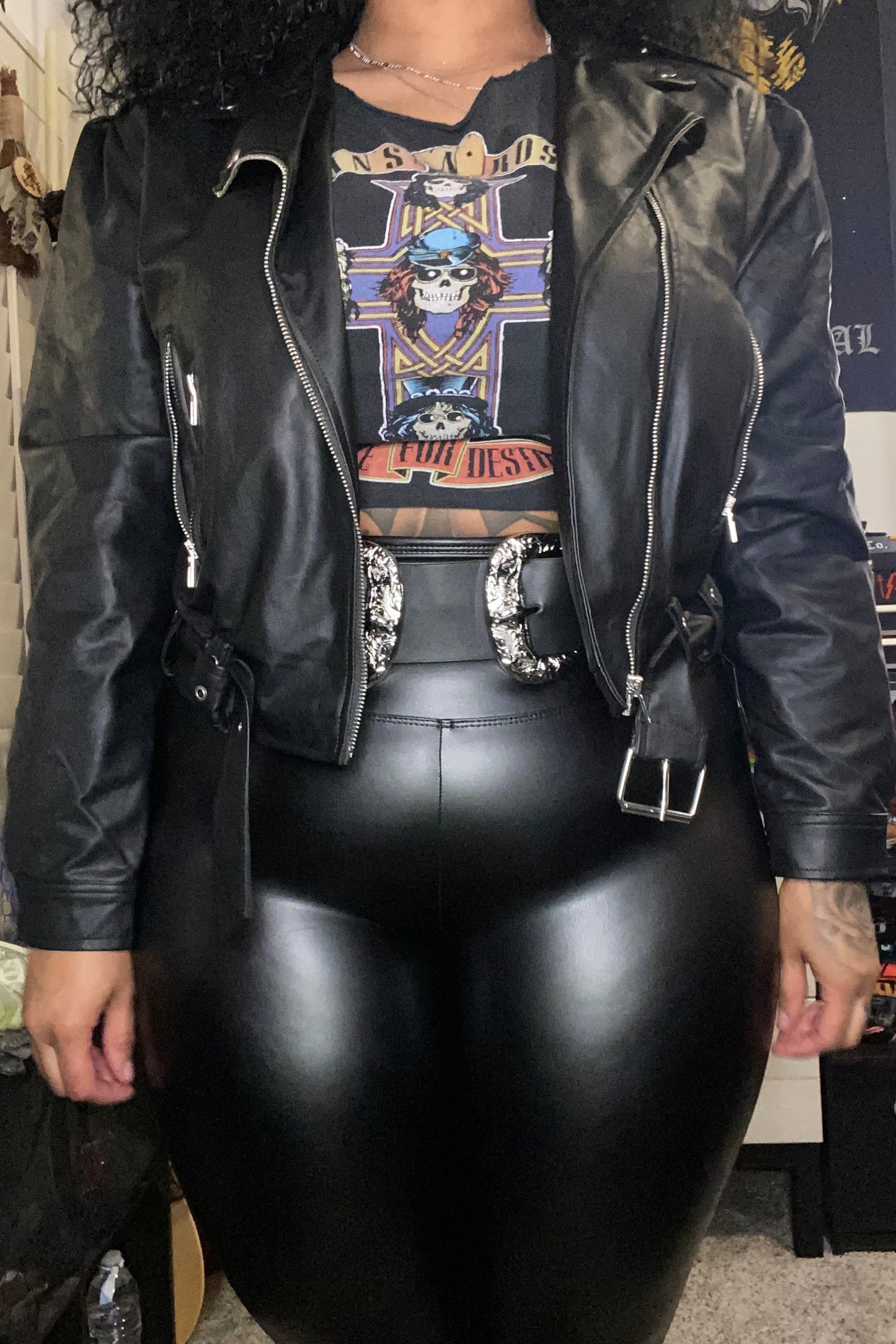 Reckless Life Faux Leather Jacket