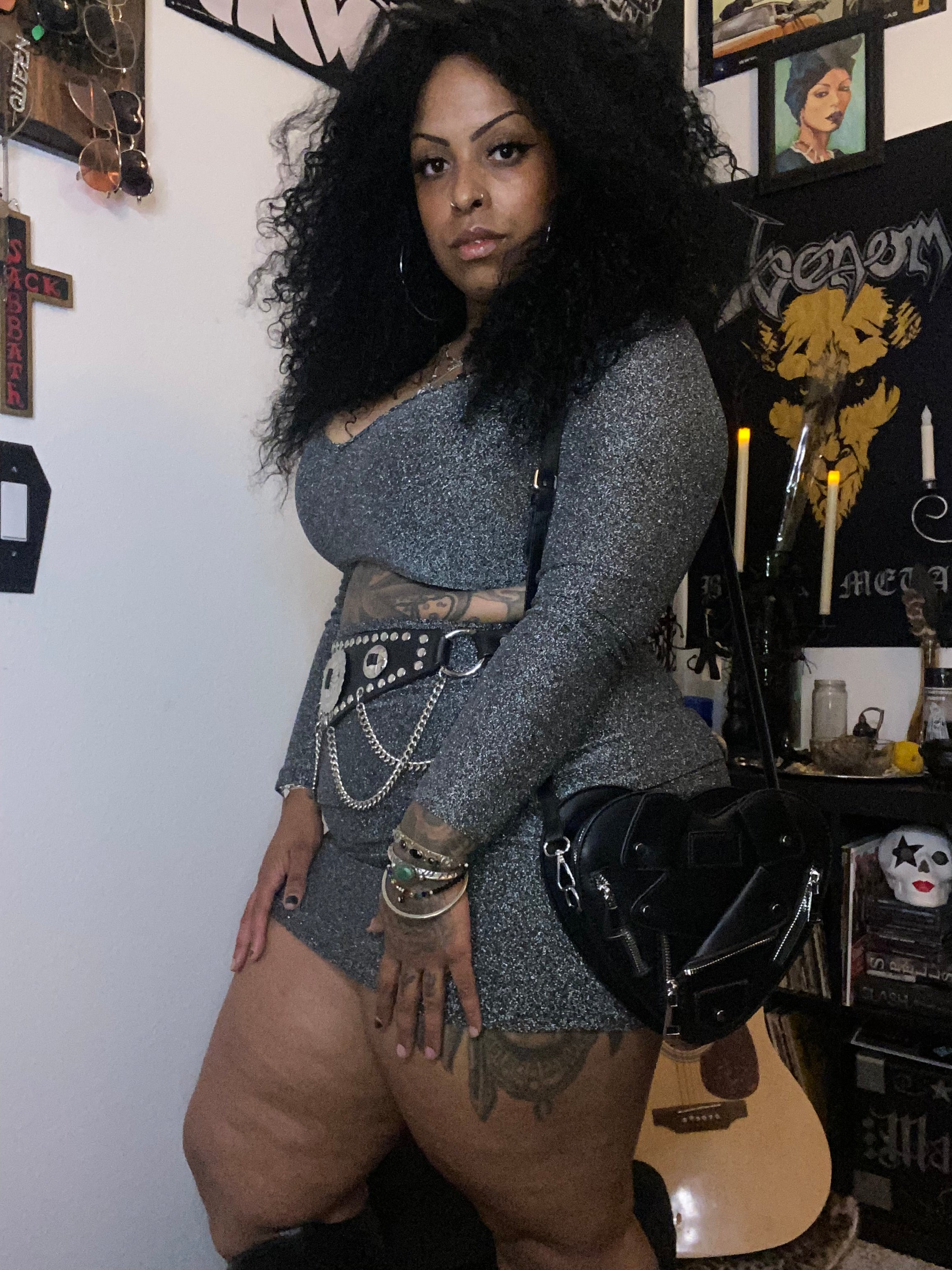 BALLCRUSHER BLACK/SILVER SET