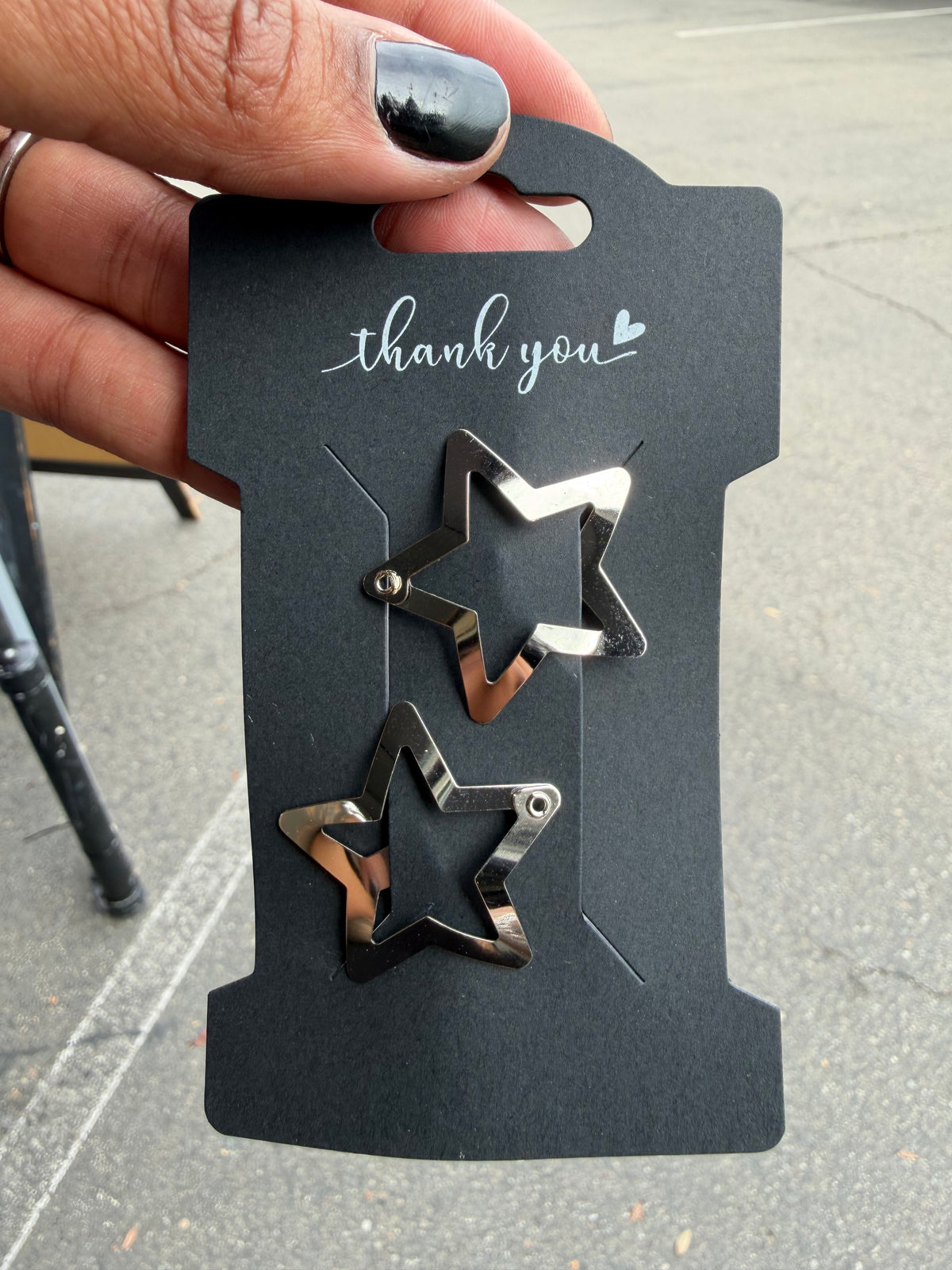 Star Hair Clips