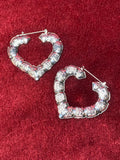 HEART BAMBOO EARRINGS